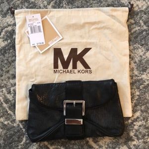Michael Kors Leather Clutch